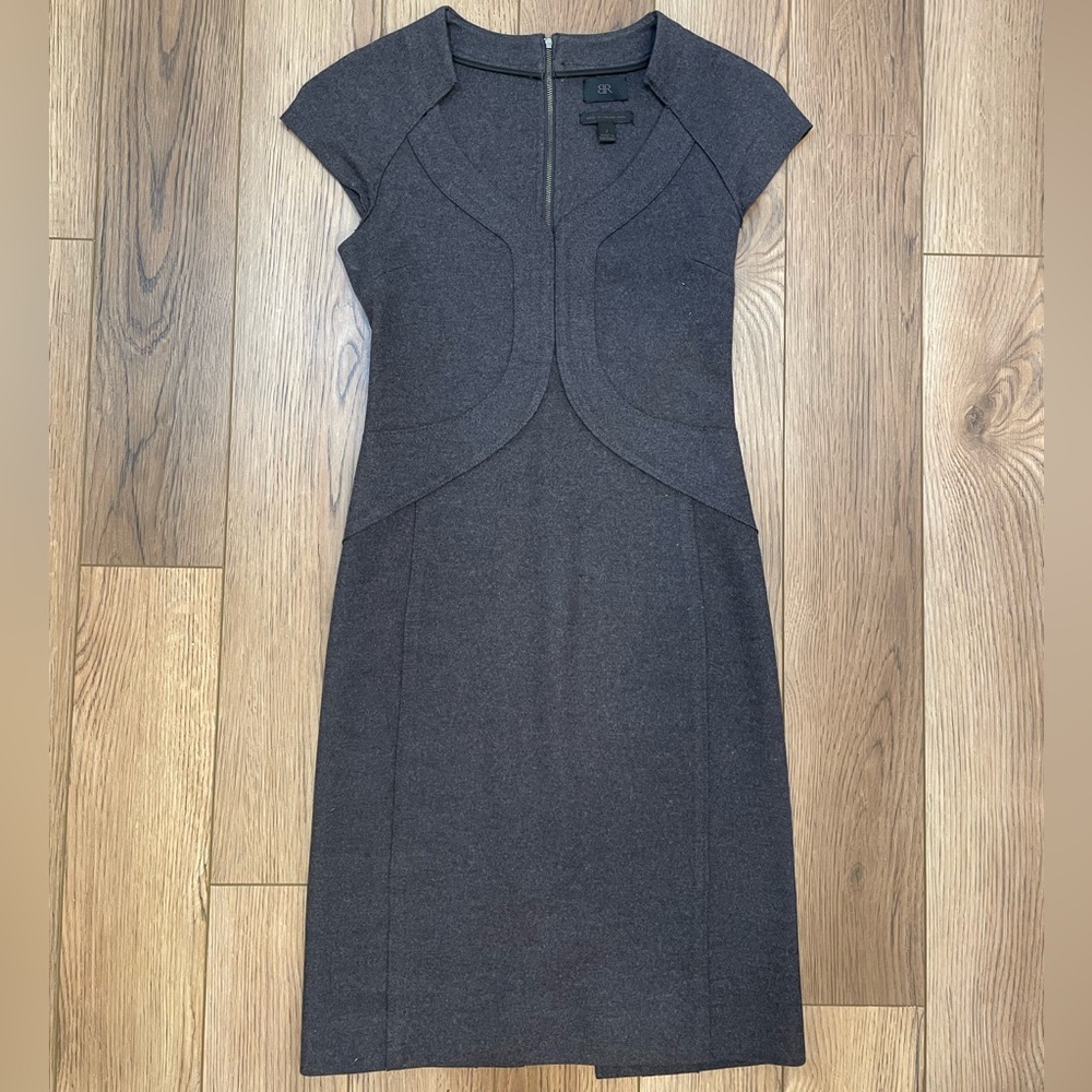 Banana Republic Gray Wool Dress Size 2